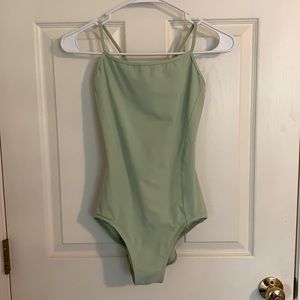 Adult Medium green leotard
